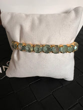 Load image into Gallery viewer, Tova Oakland Stretch Bracelet in Citrus lime luster D medium
