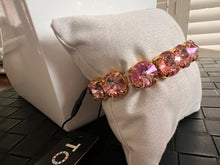 Load image into Gallery viewer, Tova Croatia Stretch Bracelet in light RoseGlimmer
