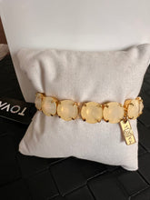 Load image into Gallery viewer, Tova Croatia Stretch Bracelet in Ultra Opal Fairy Dust/Canary White Opal
