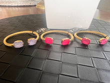 Load image into Gallery viewer, Tova Charlotte Cuff in Rectangle Ultra Fuchsia
