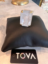 Load image into Gallery viewer, Tova Mini Soleil Ring in Electric White Ignite
