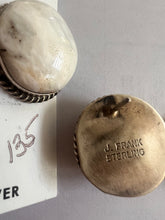 Load image into Gallery viewer, J. Frank Sterling Silver White Stone Statement Earrings – Signed

