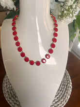 Load image into Gallery viewer, Tova the Sophia, Wesley Necklace in Cherry Fairy
