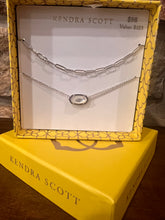 Load image into Gallery viewer, Kendra Scott Elisa and Courtney Necklace GST gold, Ivory  Mother of Pearl
