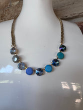 Load image into Gallery viewer, TOVA MINI SOFIA NECKLACE
IN FAIRY DUST BLUE MIX
