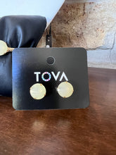 Load image into Gallery viewer, Tova basic studs in ultra Canary white opal
