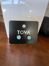Load image into Gallery viewer, Tova Oakland Studs in Summer Blue

