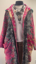 Load and play video in Gallery viewer, Kantha Bae One of a Kind Hoodie Free Size
