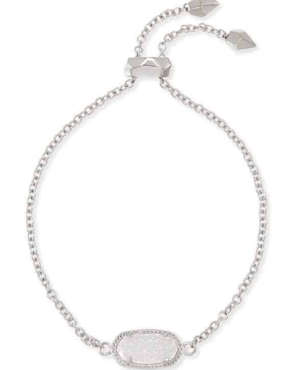 Kendra Scott Rhodium Iridescent Bracelet
