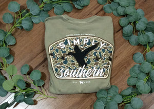 Simply Southern Camo Long Sleeve Shirt
