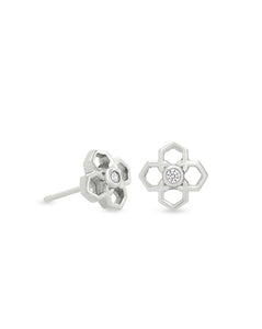 Kendra Scott Rue Silver Stud Earrings