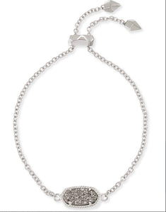 Kendra Scott Rhod Platinum Drusy Bracelet