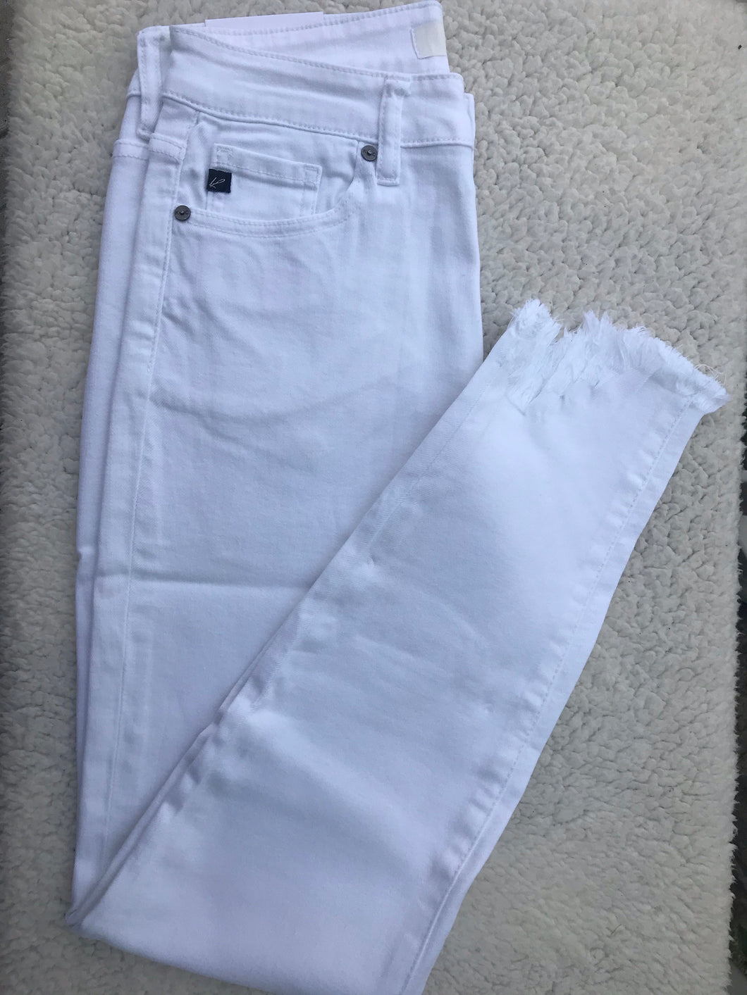 KanCan White Shark Bottom Jeans
